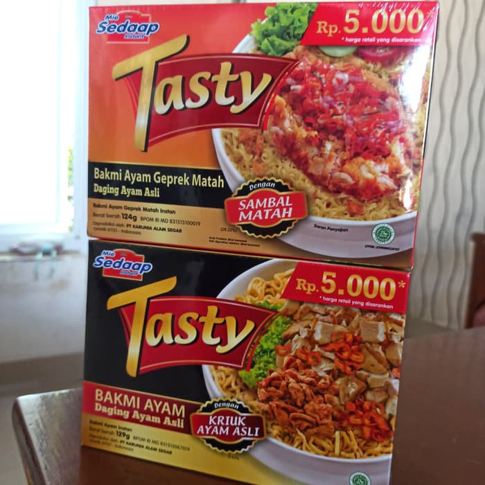 

Bakmi Sedaap Tasty Instan Sambal Matah Original