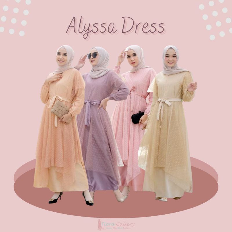 Gamis brukat Alyssa Dress