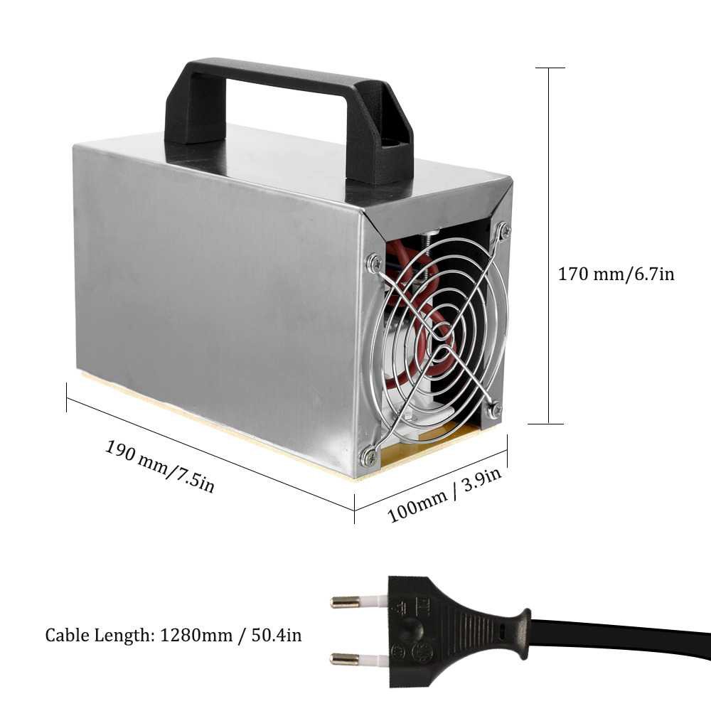 Terlariss !! KKMOON Mesin Ozonizer Generator Air Purifier Formaldehyde 24G - JK-26