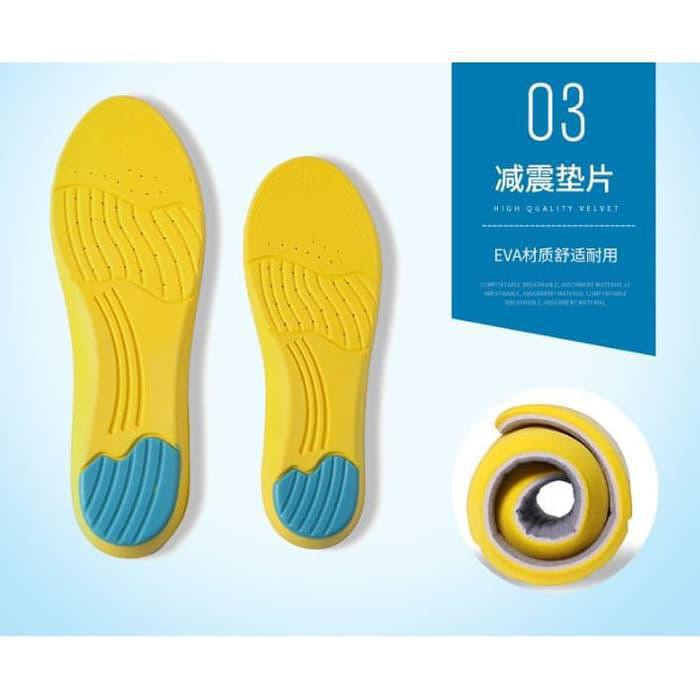 Insole Sepatu Super Memory Foam ORTHOTIC Arch Cushion SPORT PAD INSOLE