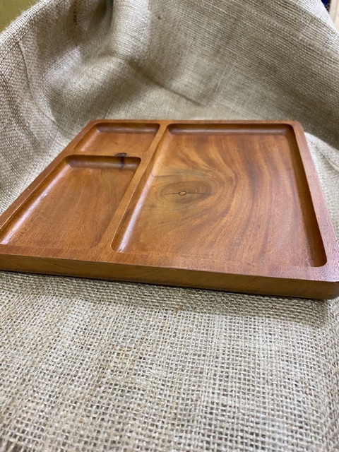 Wooden Bento Tray / Nampan Bento Kayu