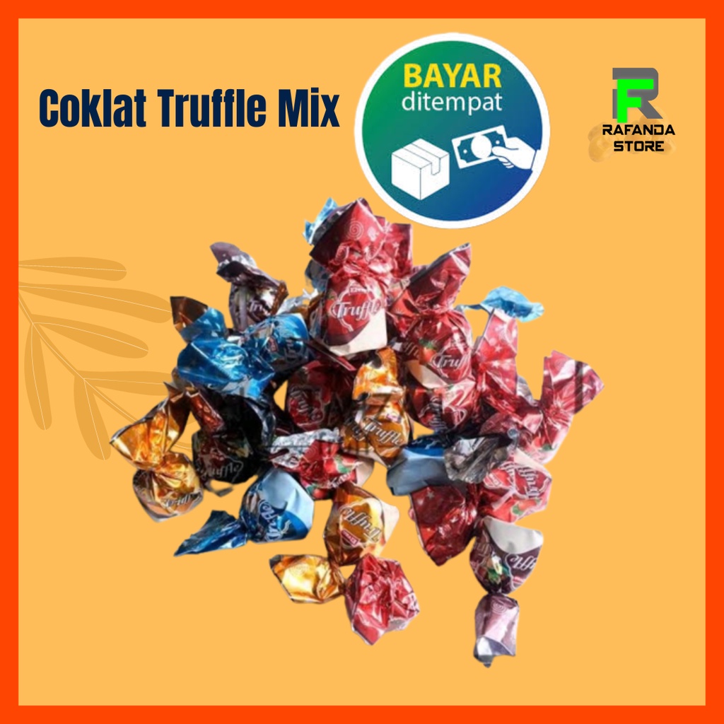 Coklat Truffle / Arab Mix Cokelat Arab Mix Truffle Mix 1 Kg Coklat Turki