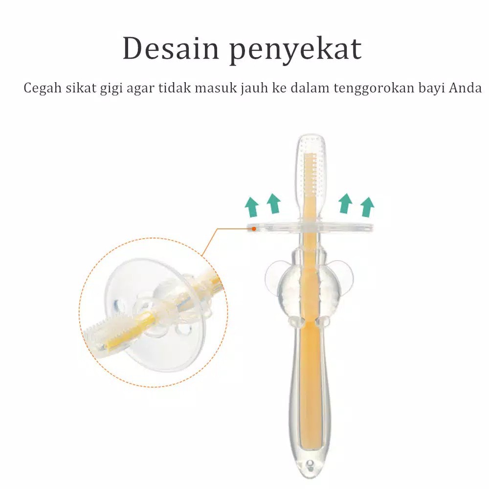 Finger Tooth Brush - Sikat Gigi Bayi Silicon - Pembersih Mulut Bayi