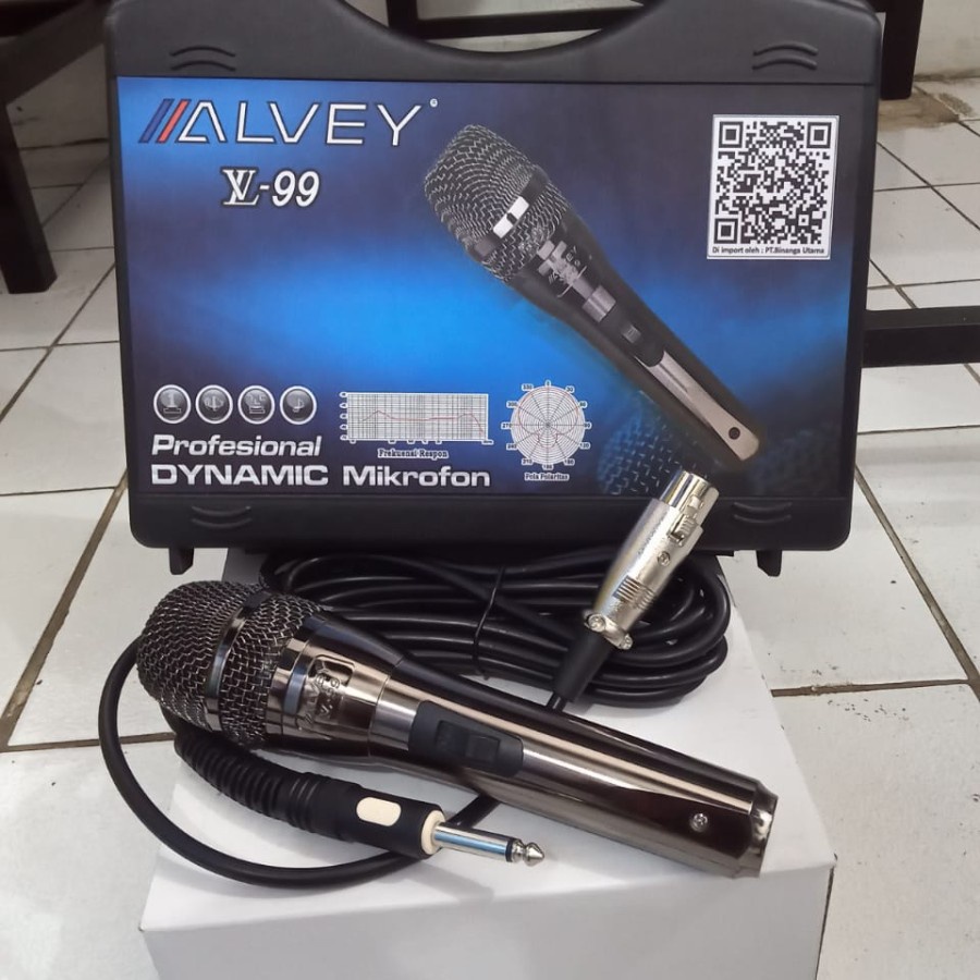 ALVEY Microphone / Mic Karaoke LV 99