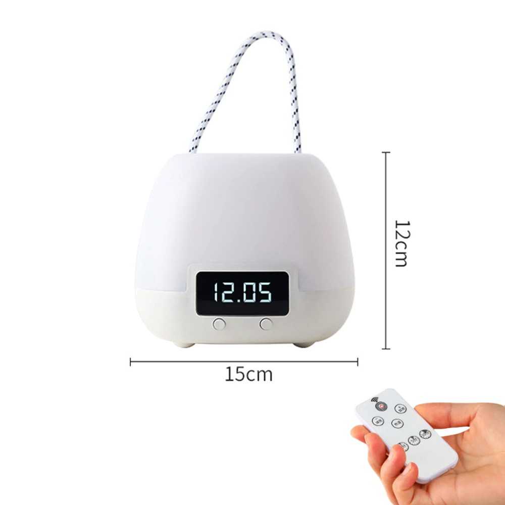 Lampu Tidur LED Remote USB Rechargeable