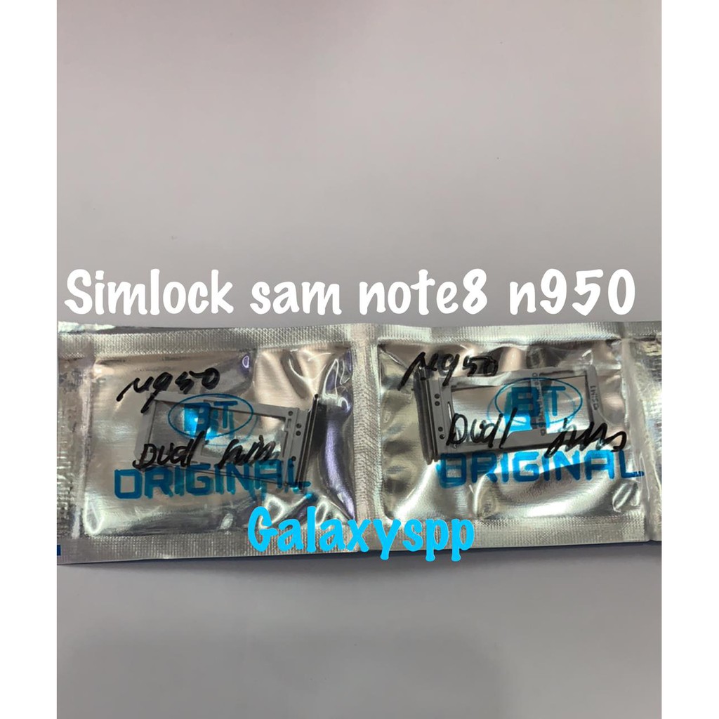 SIMLOCK SIMTRAY + MMC SAMSUNG N950 NOTE 8