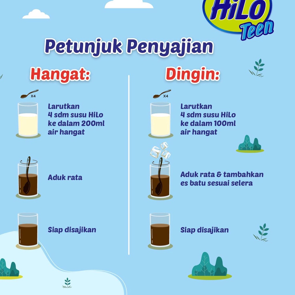 

GAS 12.12!!! HiLo Teen Chocolate 500 gram - Susu Tinggi Kalsium Rendah Lemak !!