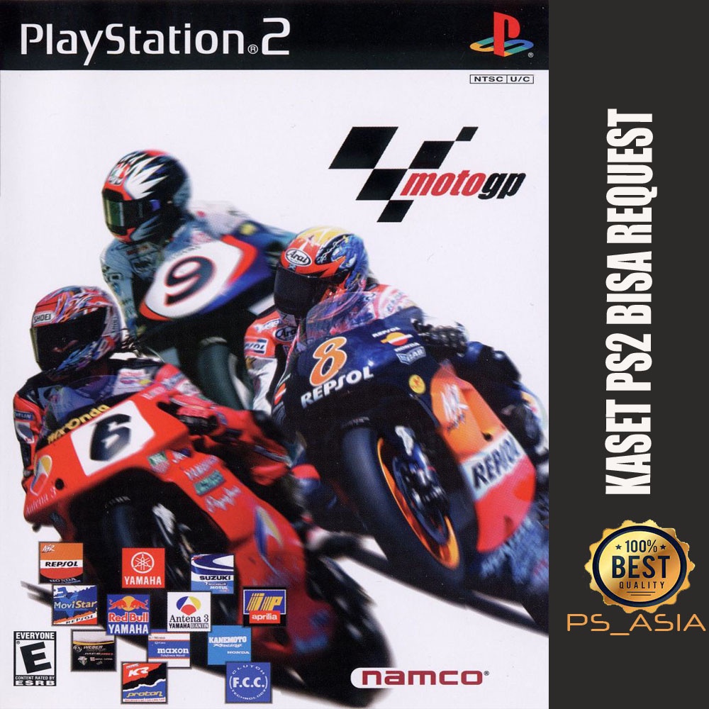 Kaset PS 2 Moto GP Moto GP 2 Moto GP 3 Moto GP 4 Moto GP 07 Moto GP 08 Moto GP 22