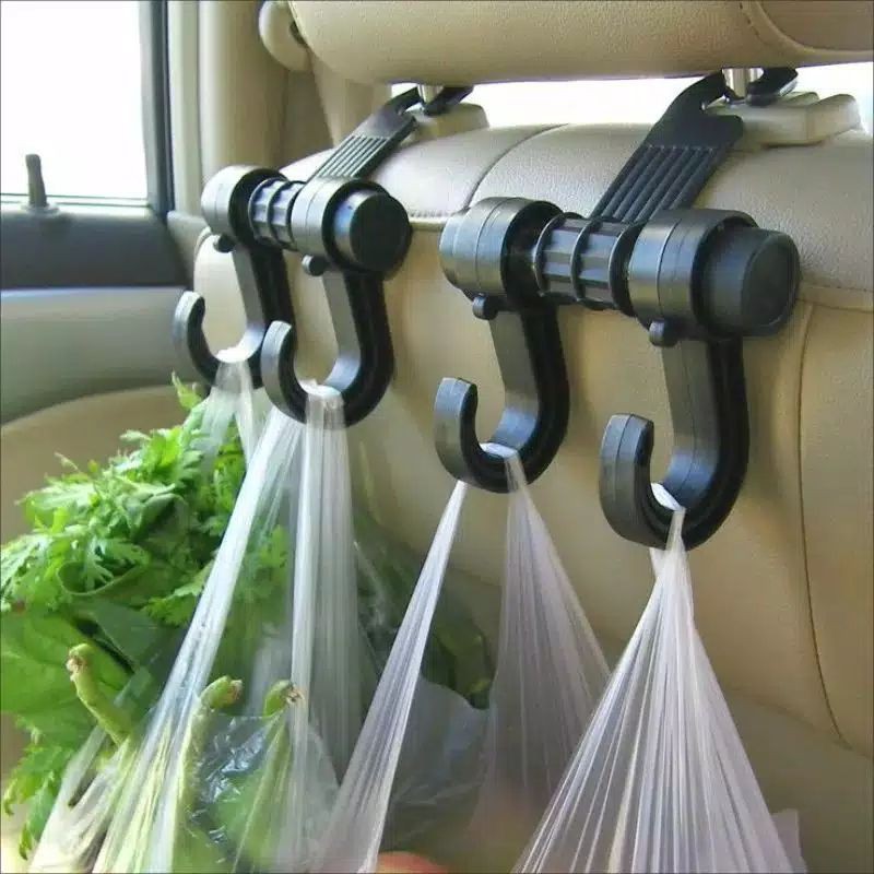 Gantungan Jok Mobil Hanger Hook Mobil Gantungan Mobil Cantolan Dalam Mobil Gantungan Kursi Jok Mobil Car Seat Headrest Hook Hanger Holder