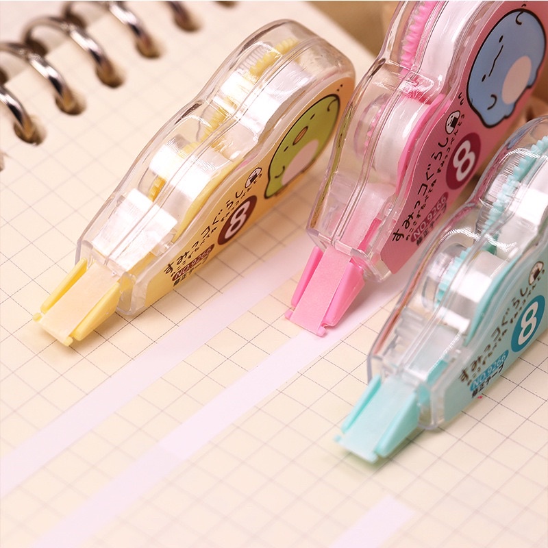 KENSHO Tipex Roll Correction Tape 8m Fancy / Tip-ex Karakter Lucu