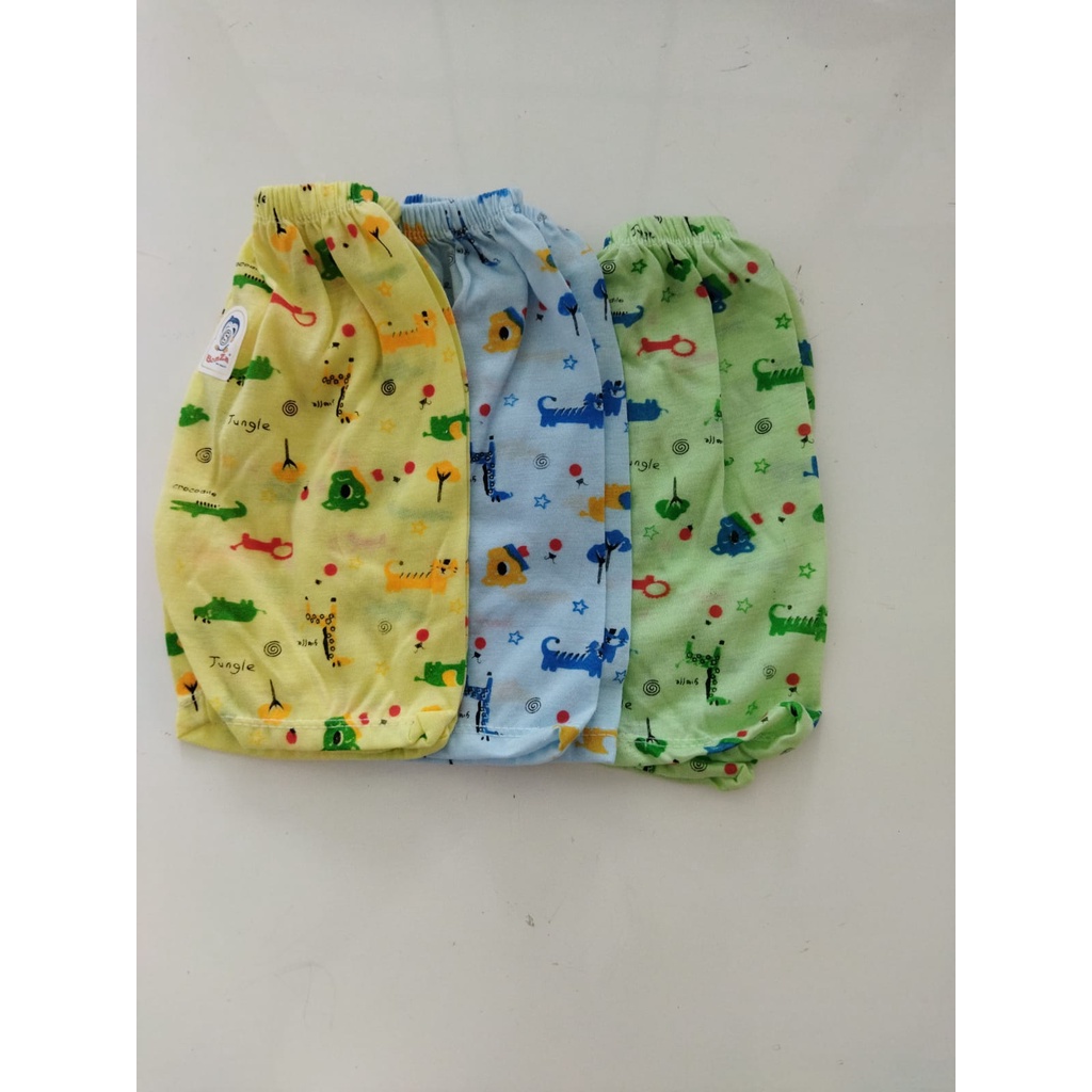 Bonza Celana Pendek Motif JUNGLE Tindas 0-12bln