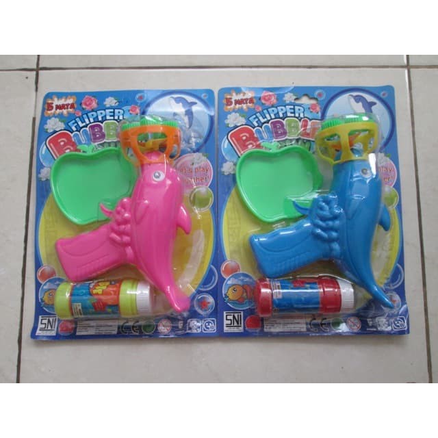 Bubble Gun 5 Mata Pistol Gelembung Sabun