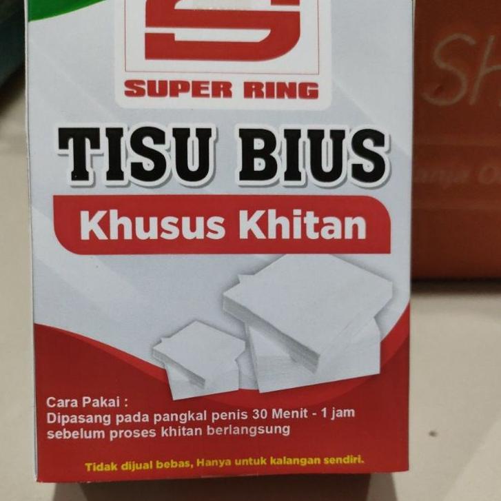 Grosir W0059 Tisu bius Khusus khitan/sunat W00