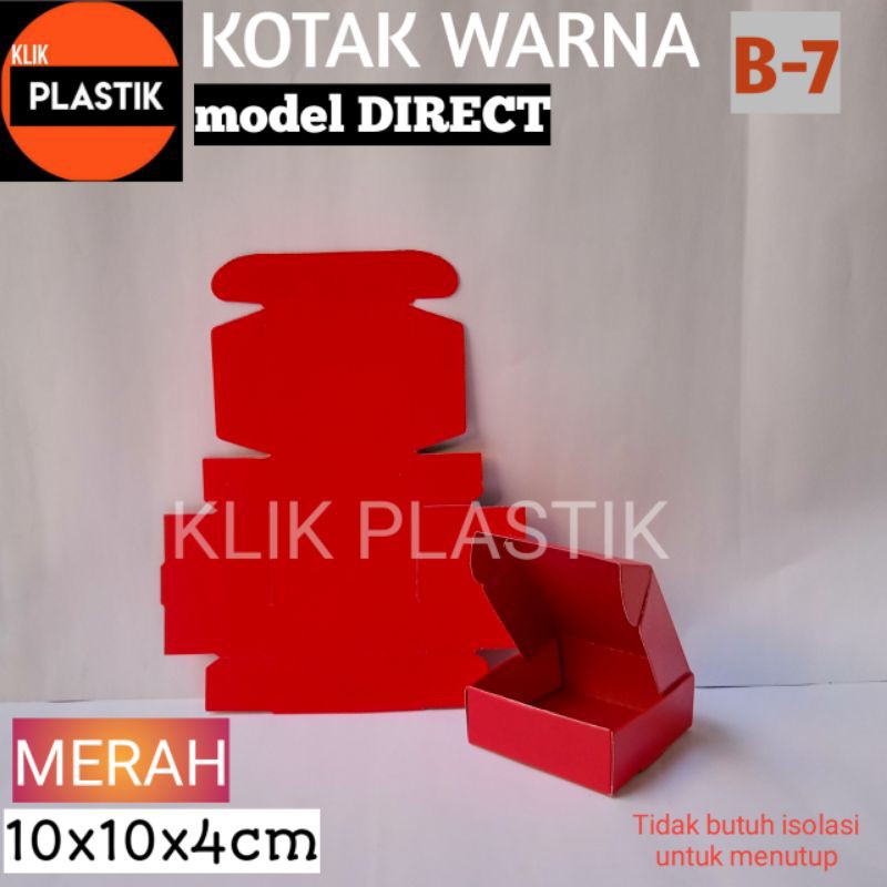 

Isi 36pcs KOTAK AKSESORIS 10x10x4 MERAH GLOSY TEMPAT SOUVENIR PILLOW BOX KARDUS BUNGKUS KADO