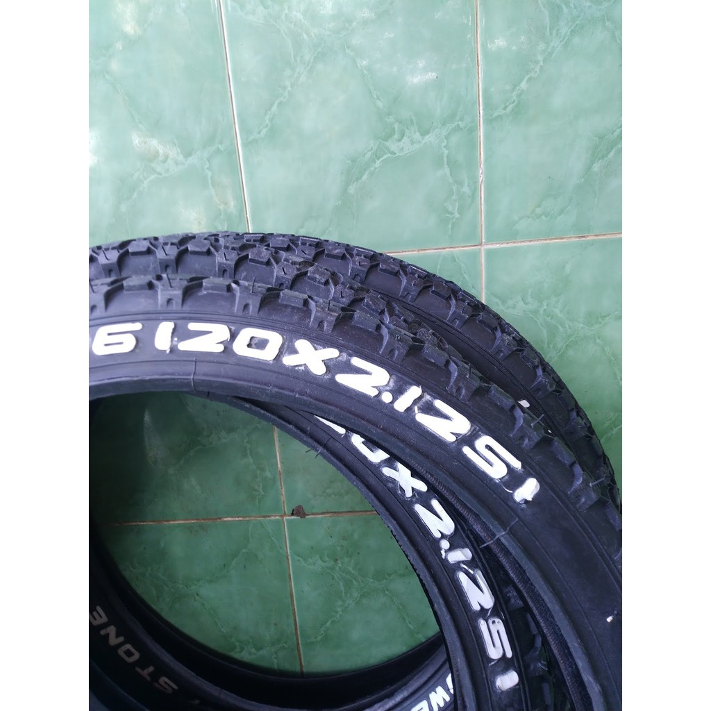Lucky Stone 20x2 125  Ban Luar Sepeda 20 X2.125 Lucky Stone