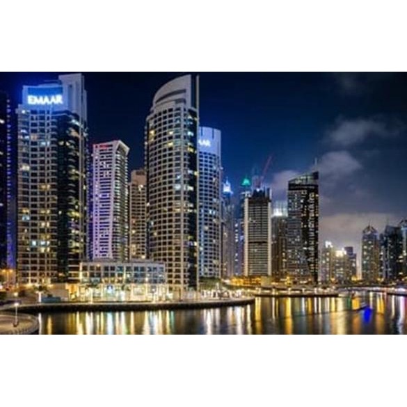 Wallpaper Dinding 3D Custom Murah Berkualitas Gmbr Gedung Bertingkat7 Terbaru