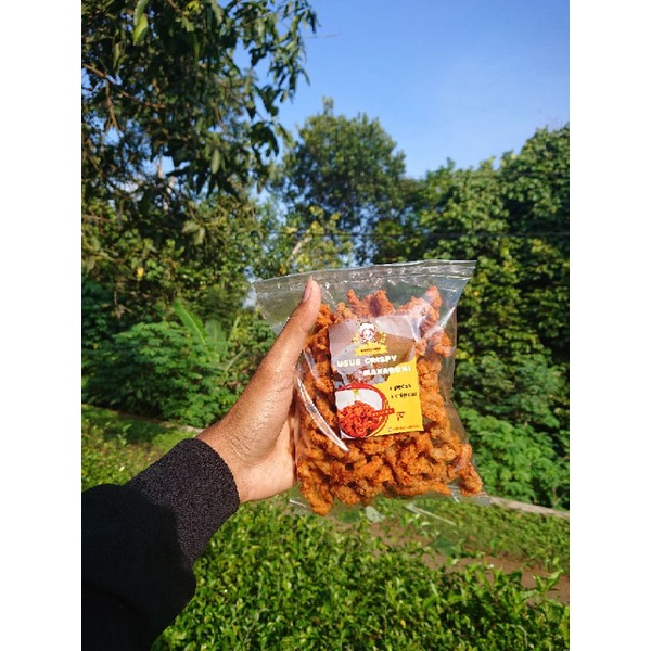 

Usus Criscpy Pedas Kemasan 250 gram