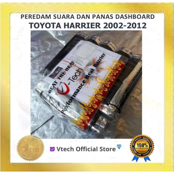 VTECH Peredam Panas Dan Suara Dashboard Toyota Harrier 2002-2012