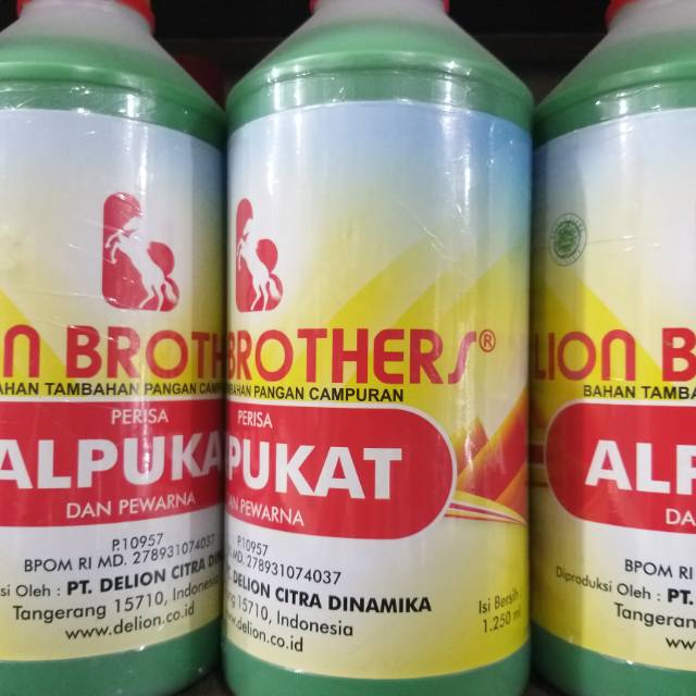 

Perisa lion alpukat 1250ml