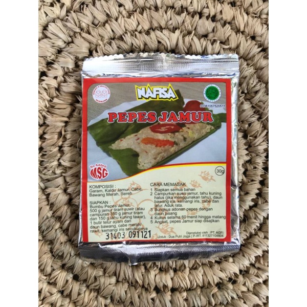 

Bumbu nafisa pepes jamur