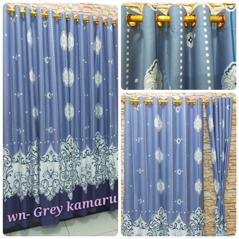 Waty grosir 2 motif sama warna beda smokring besar 12 ring uk 135x220 produksi sendiri