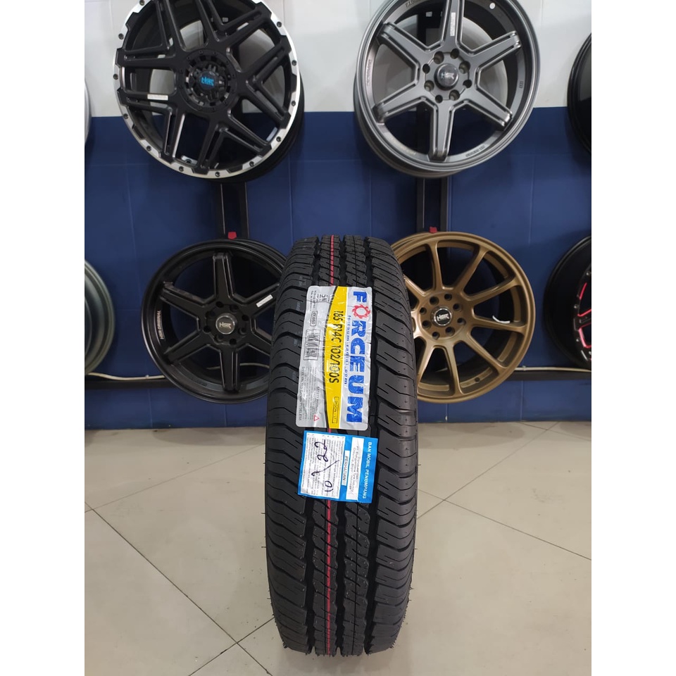 Ban Luar Mobil Ring 14 FORCEUM ukuran 185 C R14 Tubeles untuk mobil Pick Up , GrandMax
