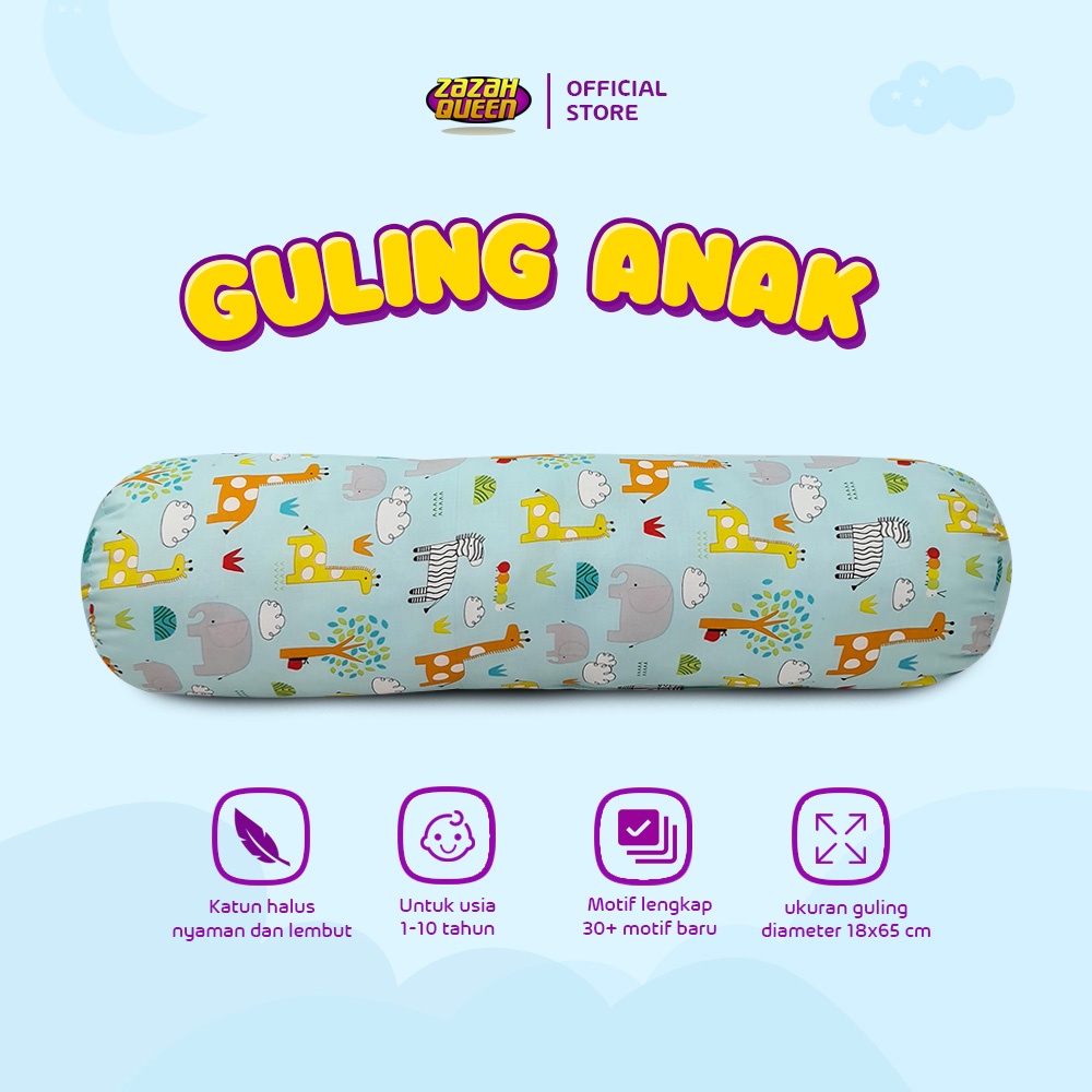 [BAYAR DITEMPAT] Bantal Guling Anak / Bantal Guling Junior