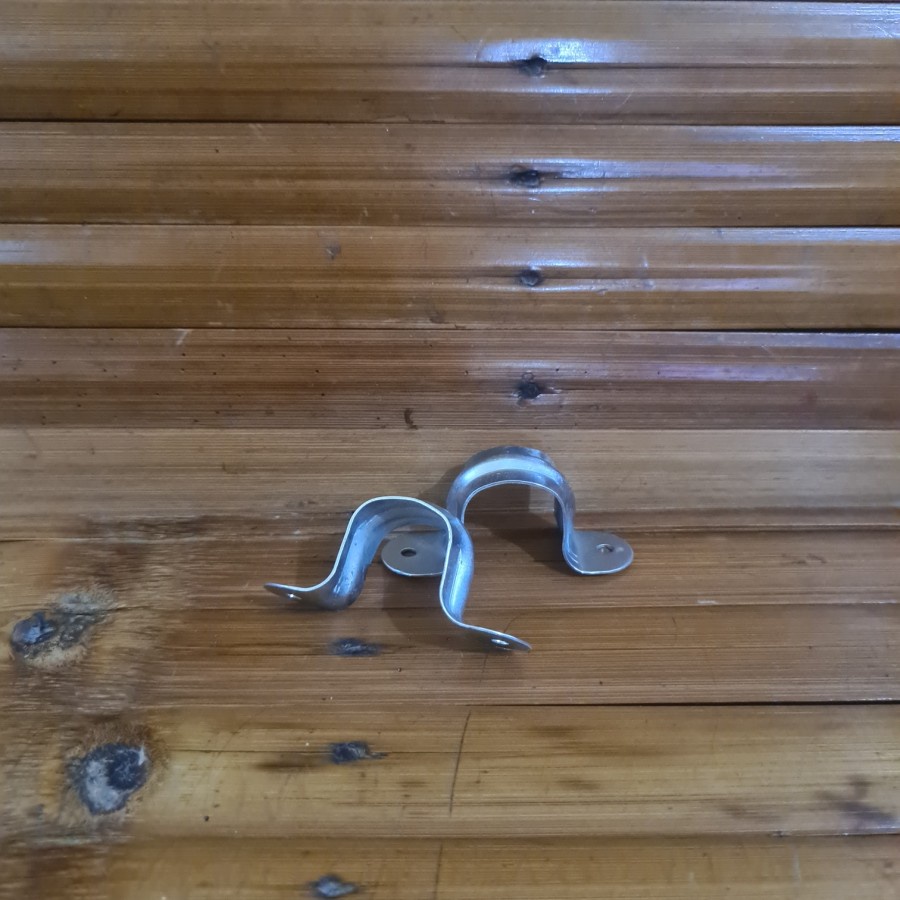 Klem Pipa Plat 1/2 inch / Klem Besi 1/2 inch