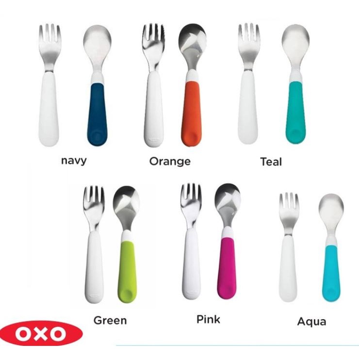 OXO Tot Fork &amp; Spoon Set