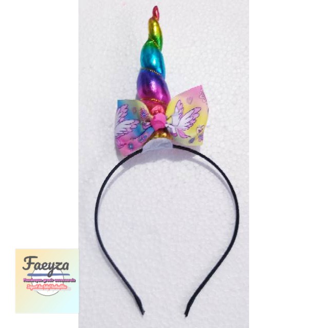 Bando unicorn pita gambar 6 Pcs grosir