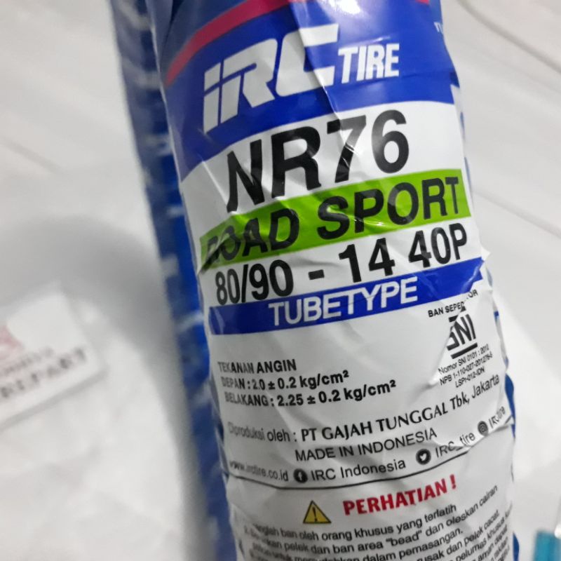 Ban Luar Belakang NR76/NR73 T  IRC 80/90 Ring 14 Mio/Mio J/Mio M3/Mio Soul/Nex/Spin