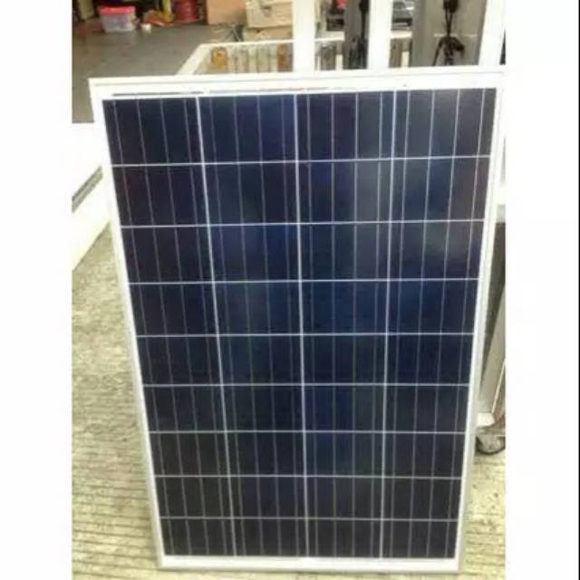 Panel Surya Solar Cell Tenaga Surya 100 WP Watt Peak Poly