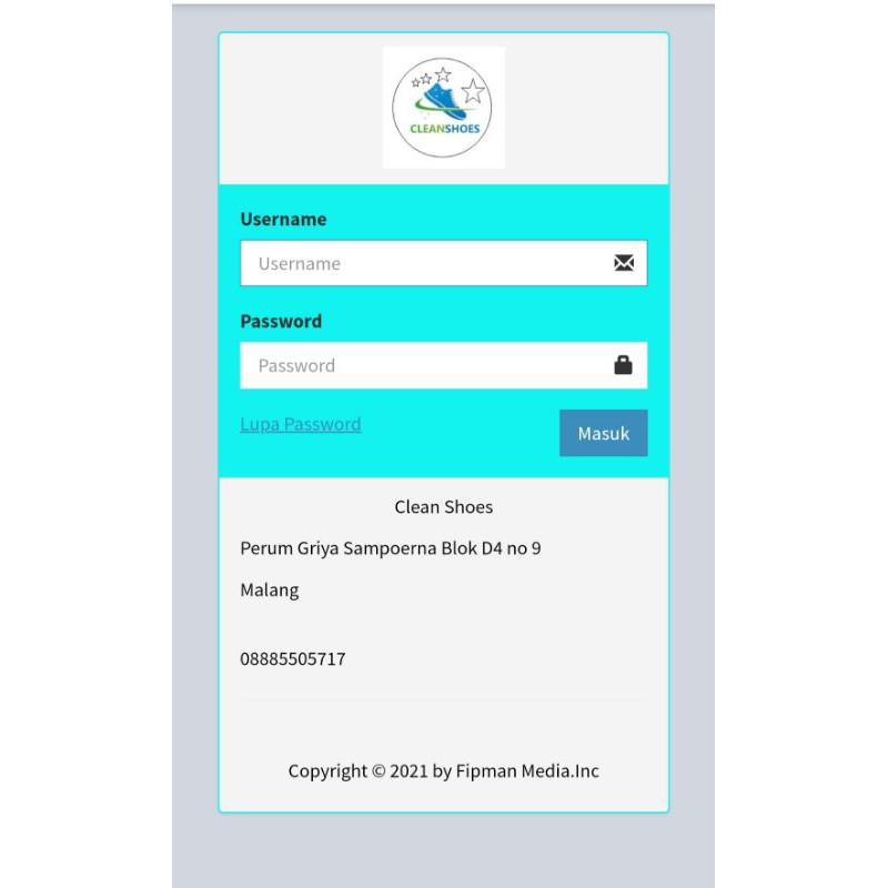 Aplikasi Kasir Laundry Online