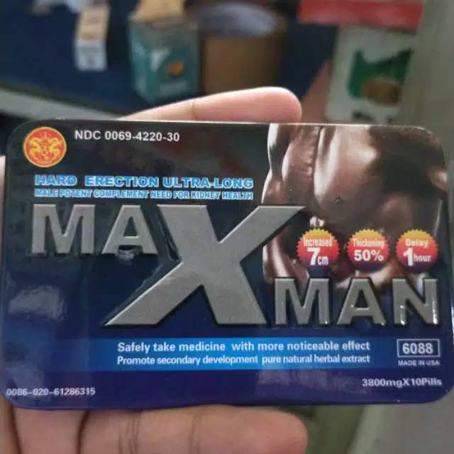 JUAL MAXMAN TABLET ISI 10 KAPSUL ORIGINAL