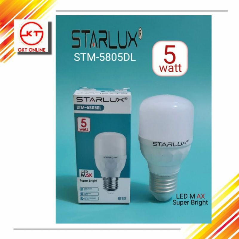 Lampu LED Starlux Max 5 Watt