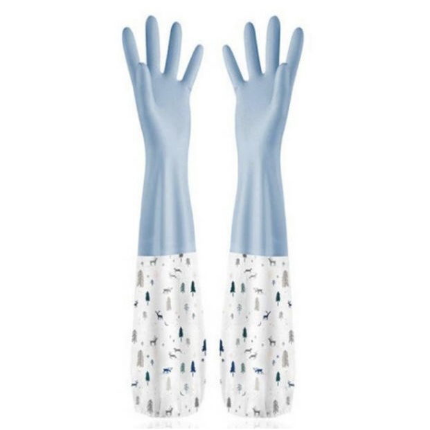 Sarung Tangan Pencuci Piring / Sarung Tangan Karet Serbaguna / Sarung Tangan Panjang Bahan Karet/Sar