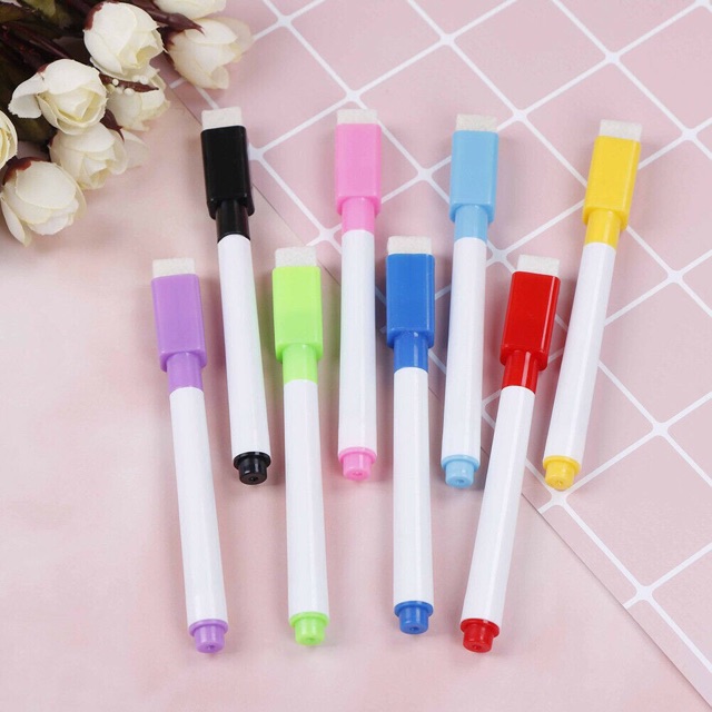 

Spidol Wipe & Clean (satuan, warna dan magnet Random)