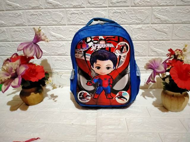 Tas ransel anak lampu led/ sd tk/seri 02