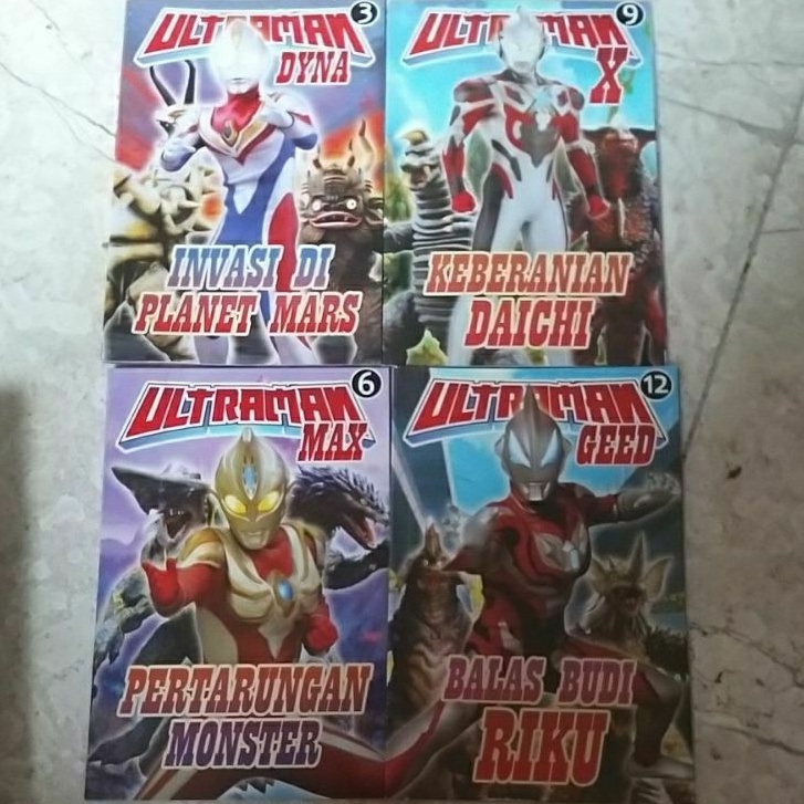 Komik Ultraman Buku Bacaan Anak Berwarna Murah