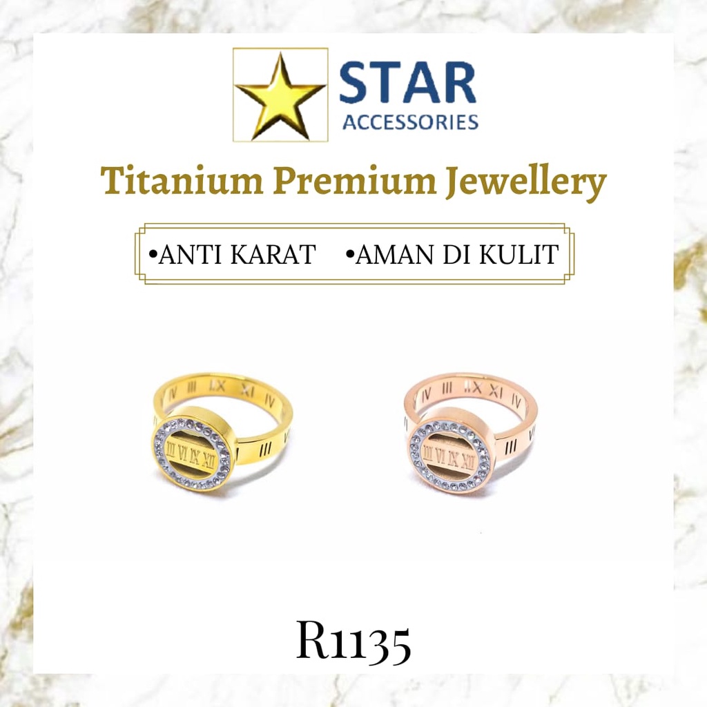 NEW STUFF Cincin Titanium Cartier Gold | Cincin Titanium Cartier Rose Gold