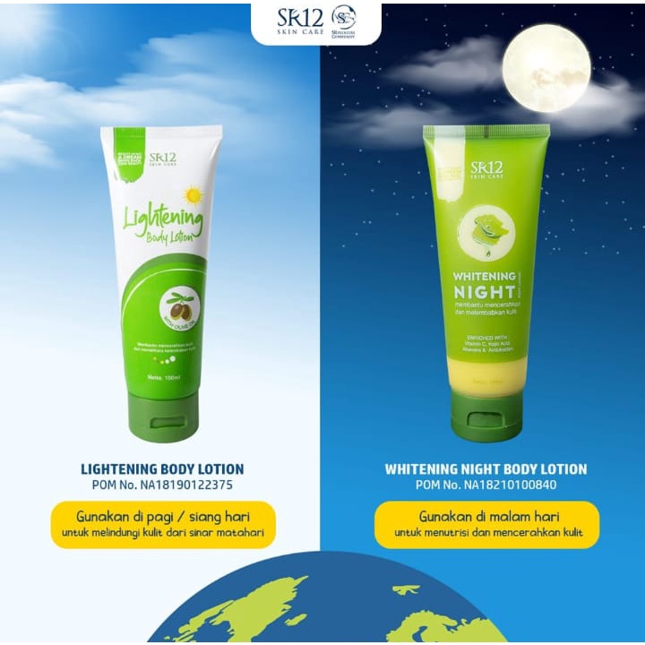 BODY LOTION/WHITENING NIGHT BODY LOTION/LIGHTENING BODY LOTION TUBE