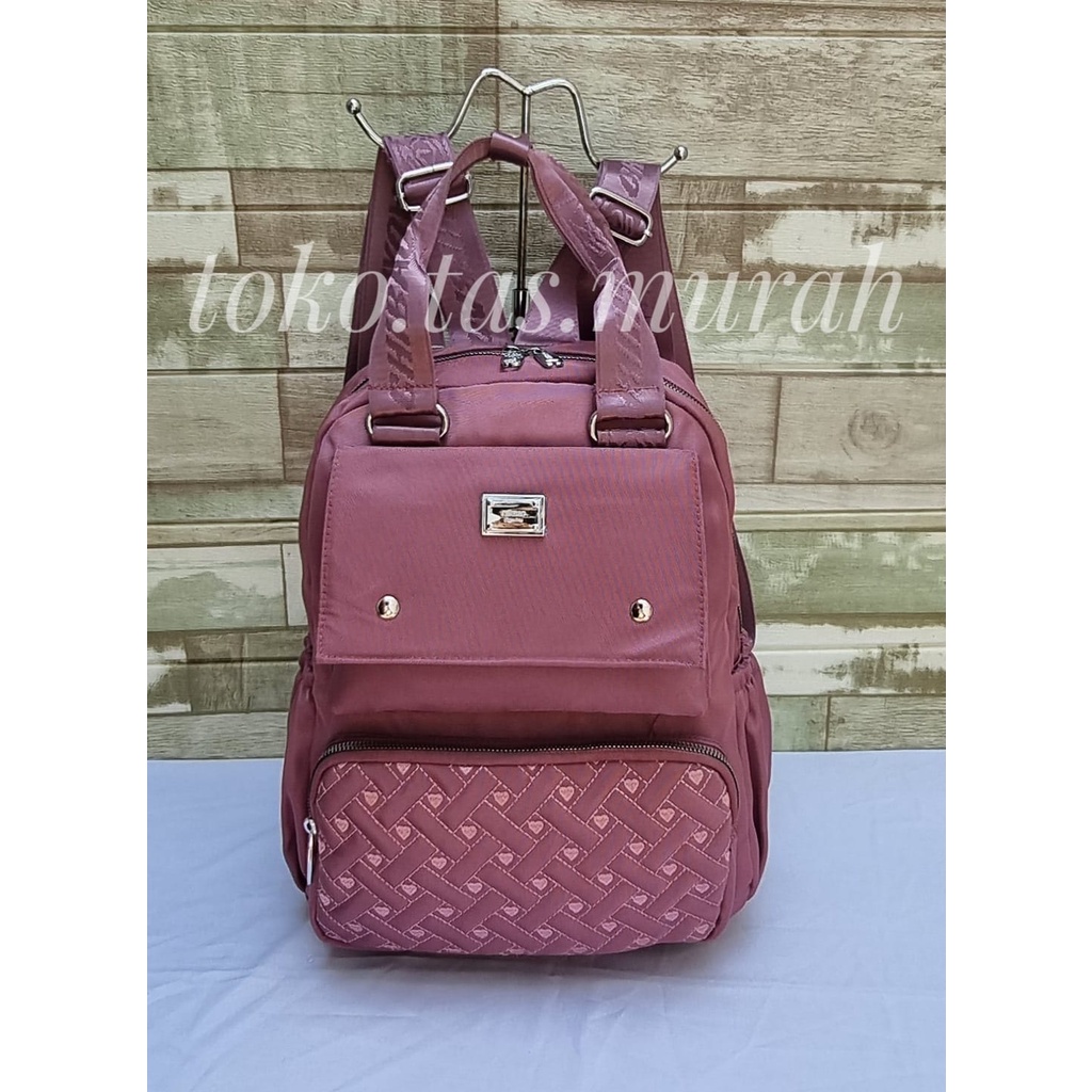 RANSEL WANITA CHIBAO IMPORT BORDIR MUAT LAPTOP 14 INCH 2IN1  22#