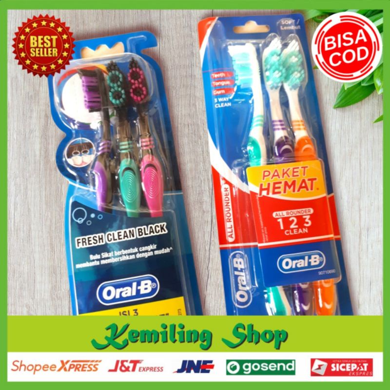 Sikat Gigi Oral-B All Rounder | Ultra Clean Soft | Medium