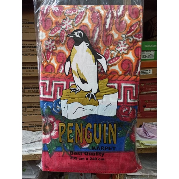 Karpet Ambal Penguin Motif Turki Ukuran Size 205 X 240 CM Jumbo Besar Permadani Tikar Lantai Halus T