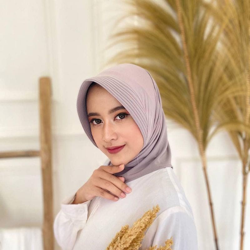 MURAH 1KG=(14pcs) Jibab Sport Murah /Jilbab Lycra Instan Jokowi /ADDIBA SERPOL-6