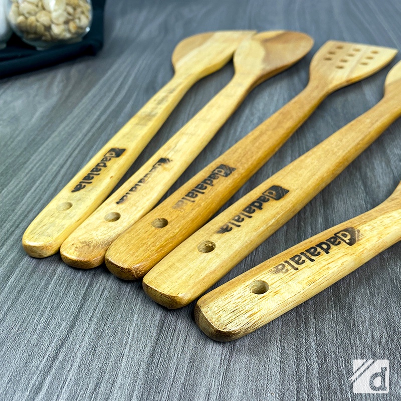 DADALALA Spatula Kayu / Sodet Kayu Lamtoro (Harga SATUAN)