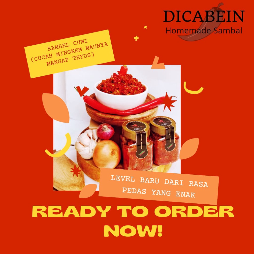 

DICABEIN/sambel cumi/sambal cumi/homemade sambal/sambel enak