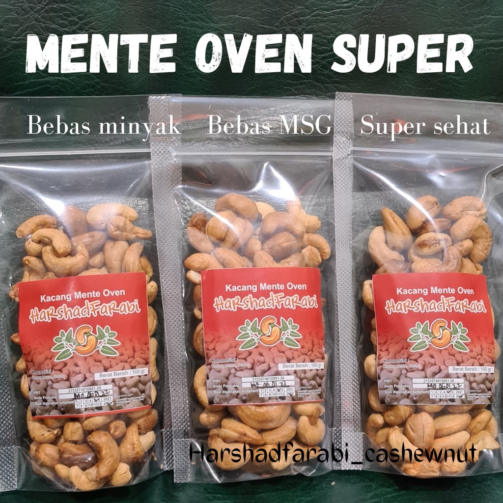 

HARSHADFARABI KACANG MEDE/MENTE OVEN ORIGINAL 100 gram
