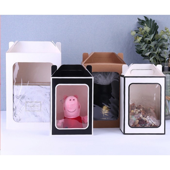 

BISA BAYAR DITEMPAT BIG SIZE Kantong Jendela Mika gg Kantong Souvenir Kado Paperbag Kado - Putih TERLARIS