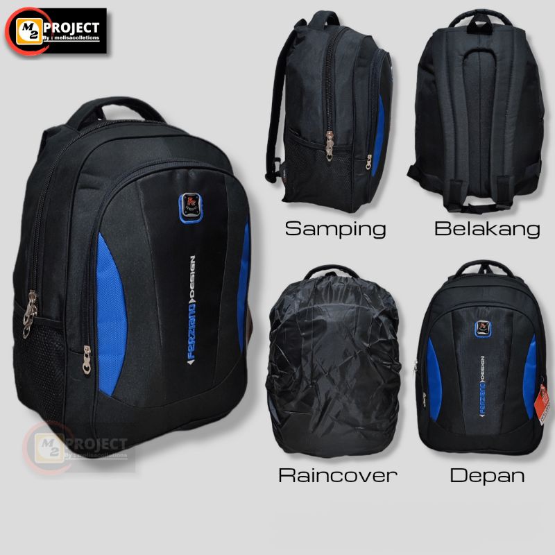 Tas Ransel Pria 25 Liter  Tas Sekolah Tas Kerja Gratis Westbags Gratis Raincover